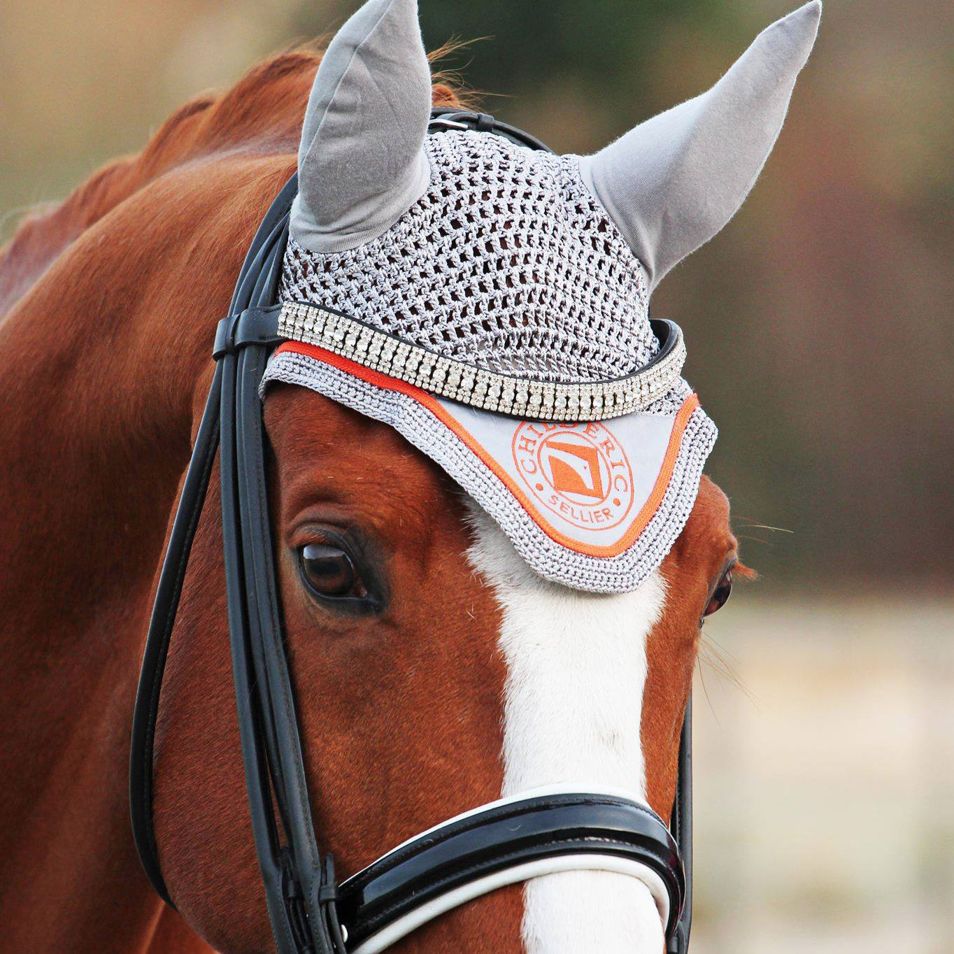 bonnet_childeric_gris_orange_elastique_anti_mouche_tricot